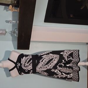 White House Black Market A-line Halter Dress Size 6